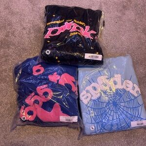 Spyder Blue Graphic Hoodie